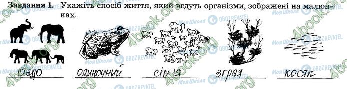 ГДЗ Біологія 7 клас сторінка 8 (1)